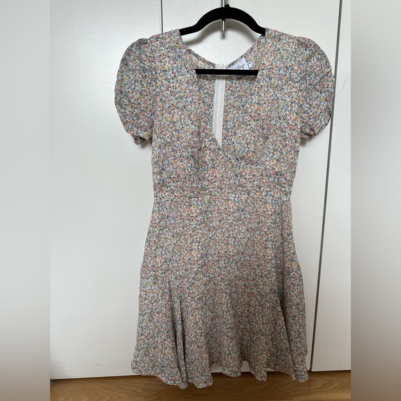 Brand New Princess Polly Cisco Mini Dress in Blue Multi, size 6 - Picture 4 of 6